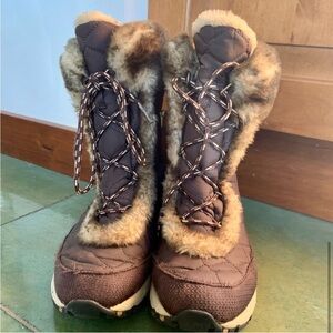 L.L.Bean Winter Boots 8.5 Brown